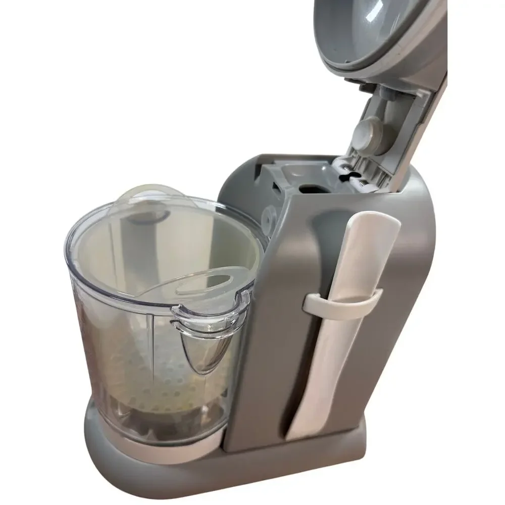 BEABA Babycook Baby Food Maker 4-in-1 Steam Blend Reheat Cloud Gray